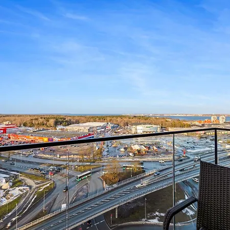 Sea View 16 Floor Premium Apartment Tallinn Exterior photo